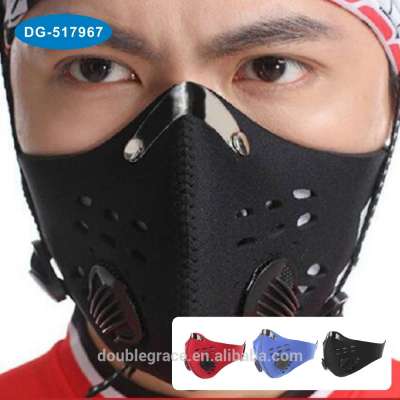 Neoprene Anti Dust Bike Cycling Anti-dust Half Face Mask with Filter