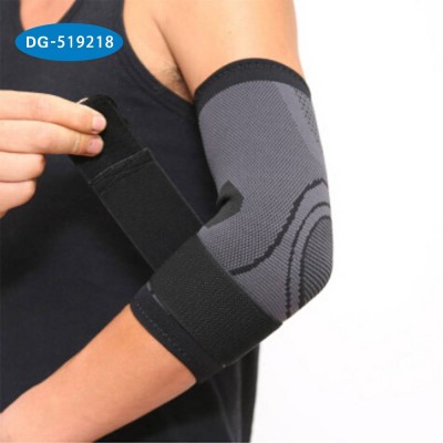 Ventilate Nylon Compression Elbow Protection Sleeve For Sports Protection